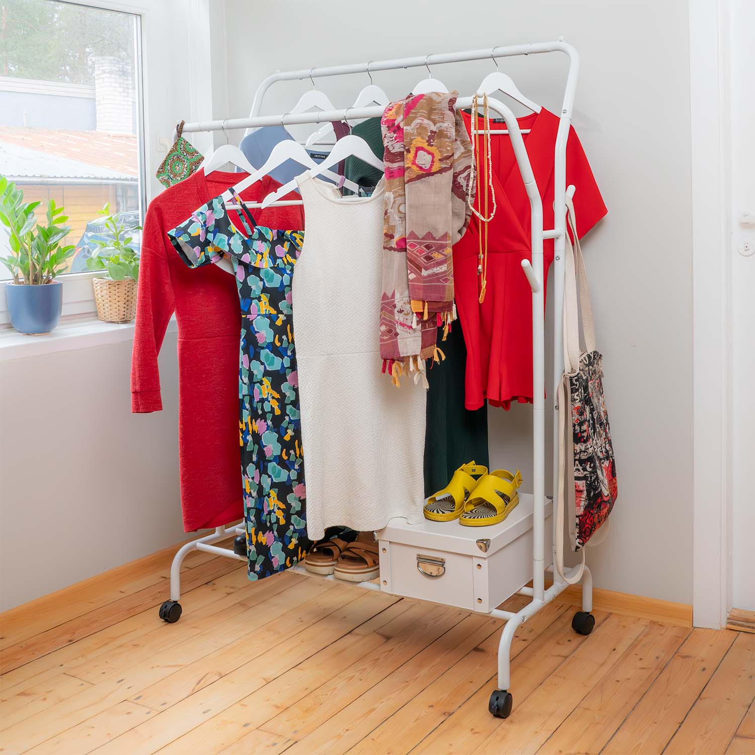 Kleiderständer Weiß, Kleiderstange Weiß, Kleiderständer Weiss, Garderobenstange Weiß