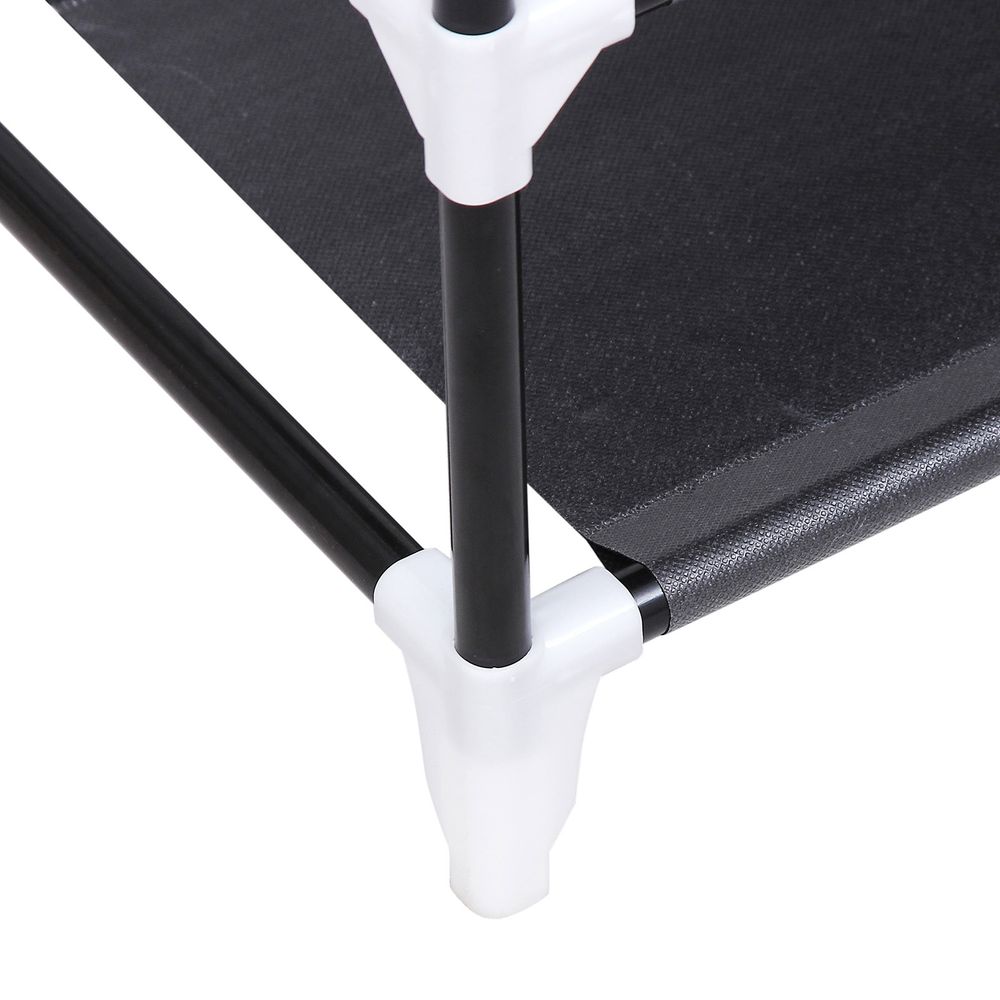 Schuhschrank, Schuhschrank Groß, XXXL, Schuhregal, mit 10 Ebenen, für 54 paar Schuhe, Stoffschrank, schwarz, Songmics, 7