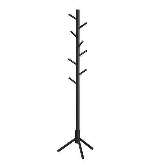 Garderobenständer, aus Holz, Garderobenständer Baum, 8 Haken, 3 verstellbare Höhen, für Kleidung, Hüte, VASAGLE, 2