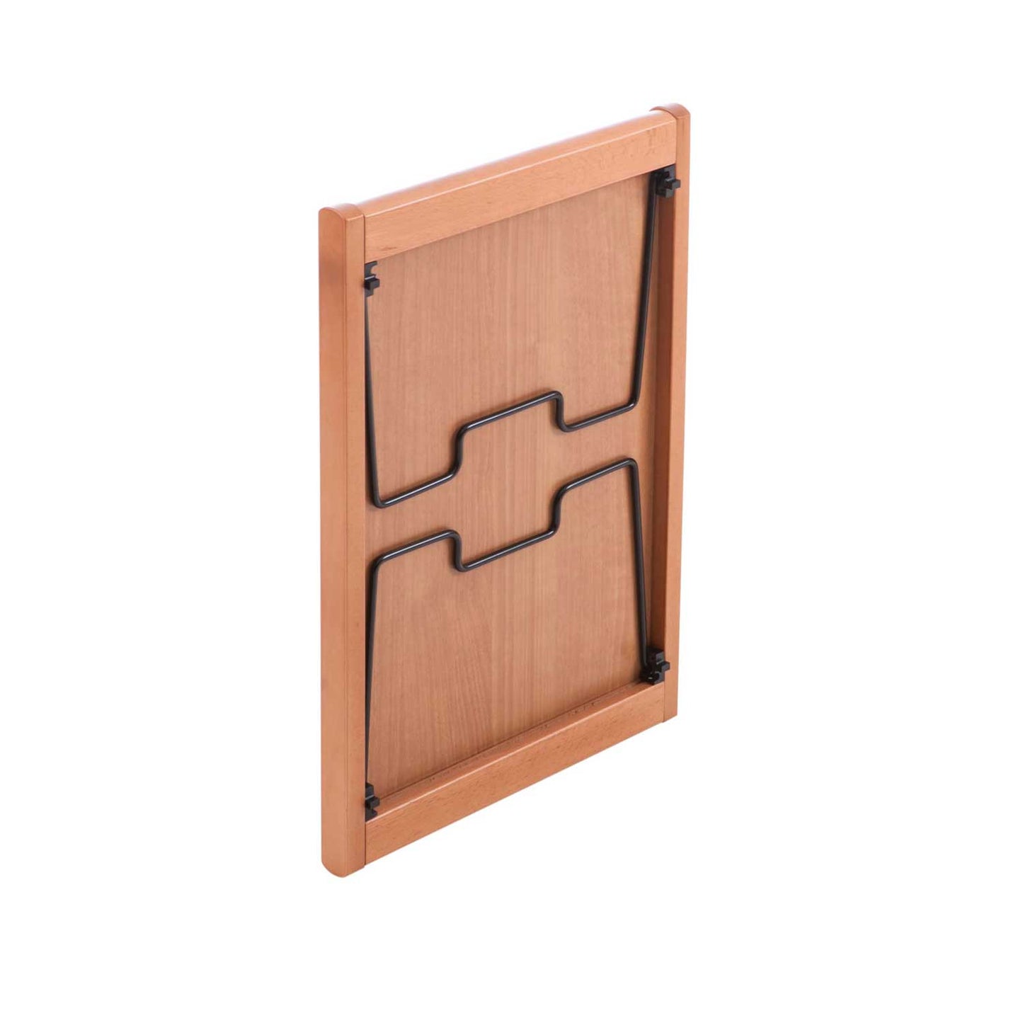 Servierplatte MELFO, Bettablage, Platte laminiert, Gestell Buche massiv - Farbe Kirsche, ARIT, 3