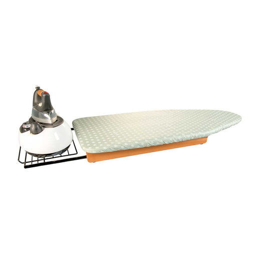 Bügeltisch STIROPRATICO, Tisch-Bügeltisch, verschiebbare Bügeleisenablage, Arbeitsfläche 108 x 45 cm. - Farbe Kirsche, 2