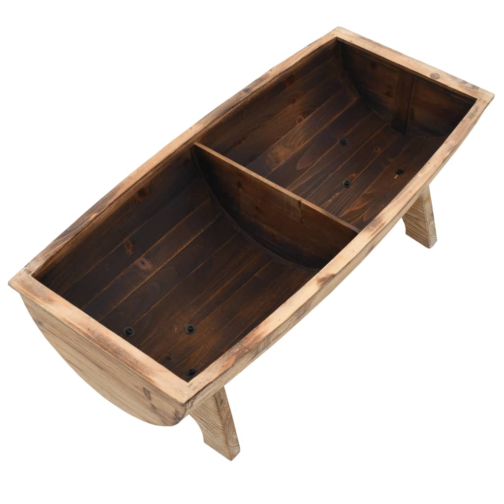 Sitzbank, Aufbewahrungsbank Massivholz und Stoff, Bank zum Sitzen, 103 x 51 x 44 cm, Cremefarben und Braun, vidaXL, 5