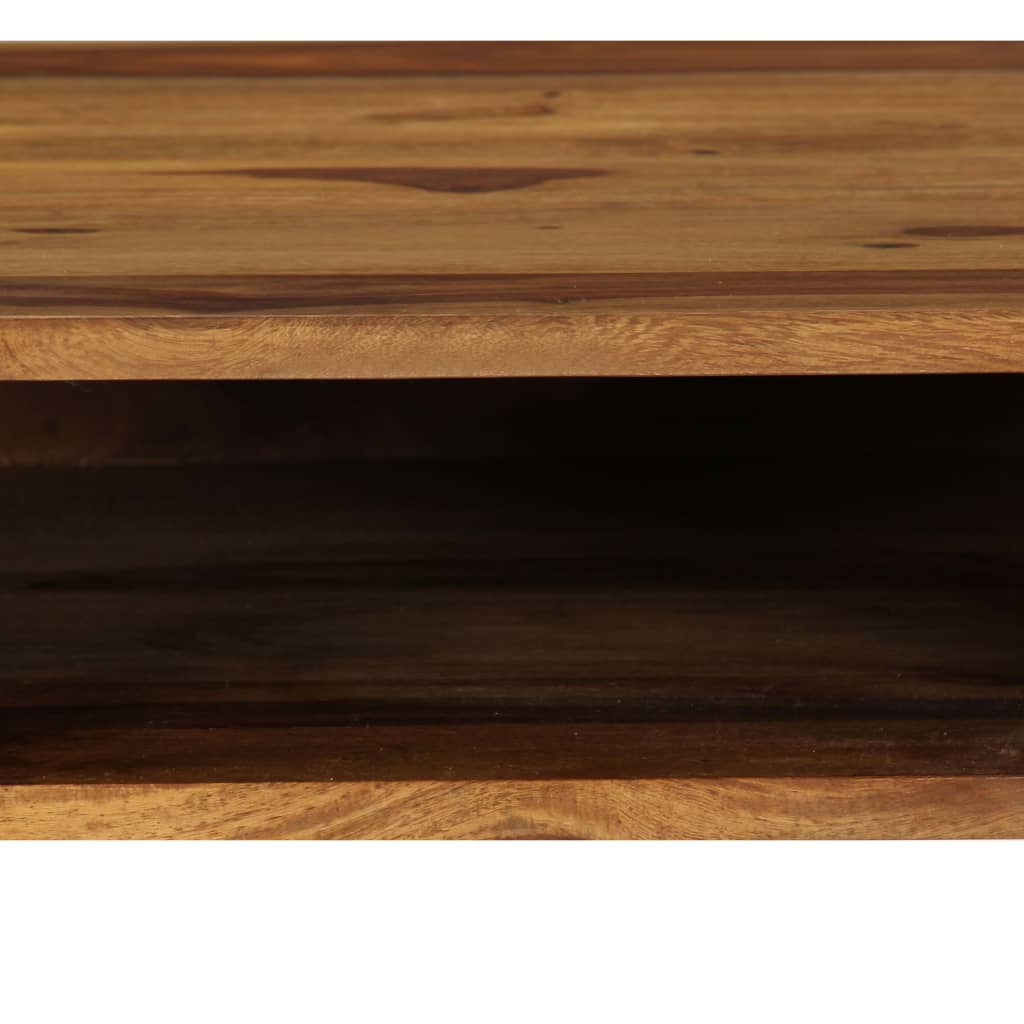 vidaXL - Schreibtisch 110 x 55 x 76 cm Massivholz