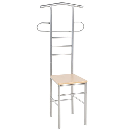Herrendiener Stühle 2 Stk. Metall, vidaXL, 1