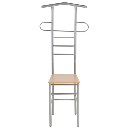 Herrendiener Stühle 2 Stk. Metall, vidaXL, 2