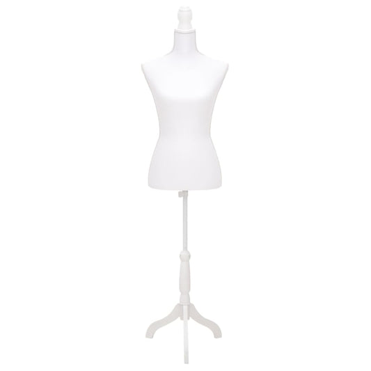 Damenbüste Schneiderpuppe Torso Weiß, vidaXL, 2