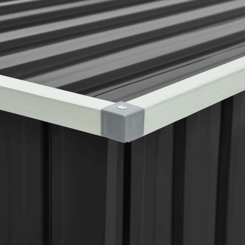 vidaXL Gartenbox Anthrazit 171x99x93 cm