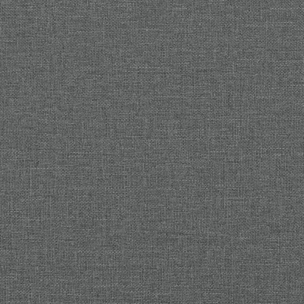 Sitzbank, Dunkelgrau 98x56x69 cm Stoff, vidaX , 8
