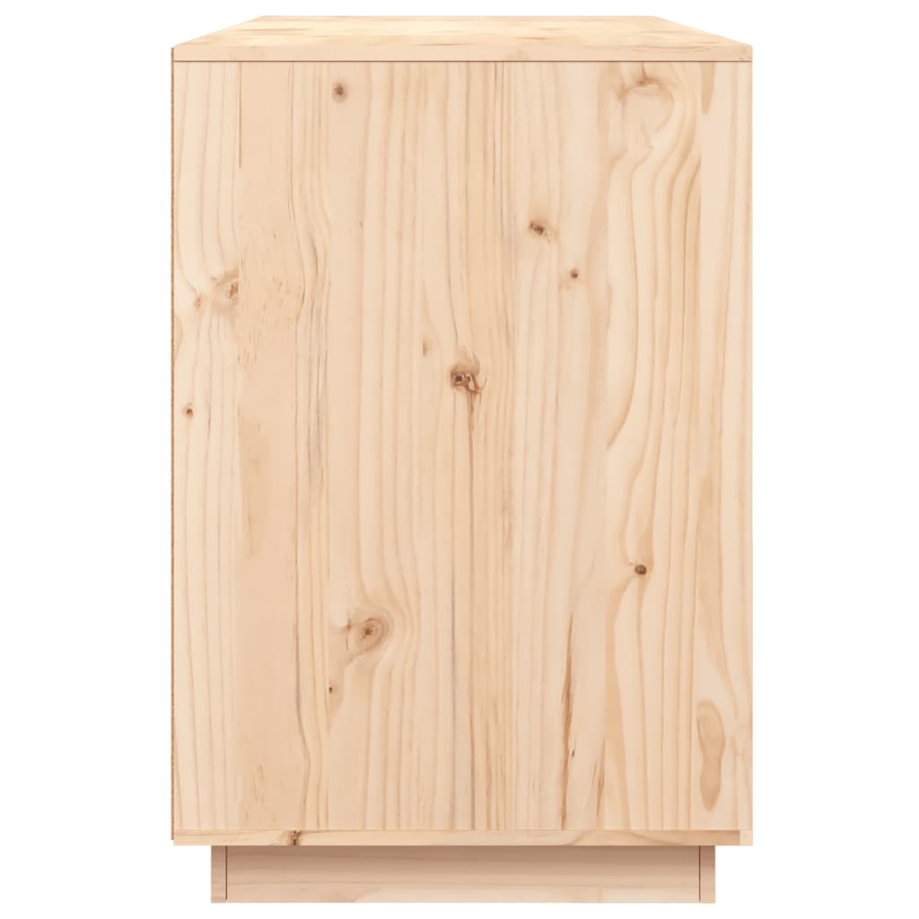 vidaXL - Schreibtisch 140x50x75 cm Massivholz Kiefer