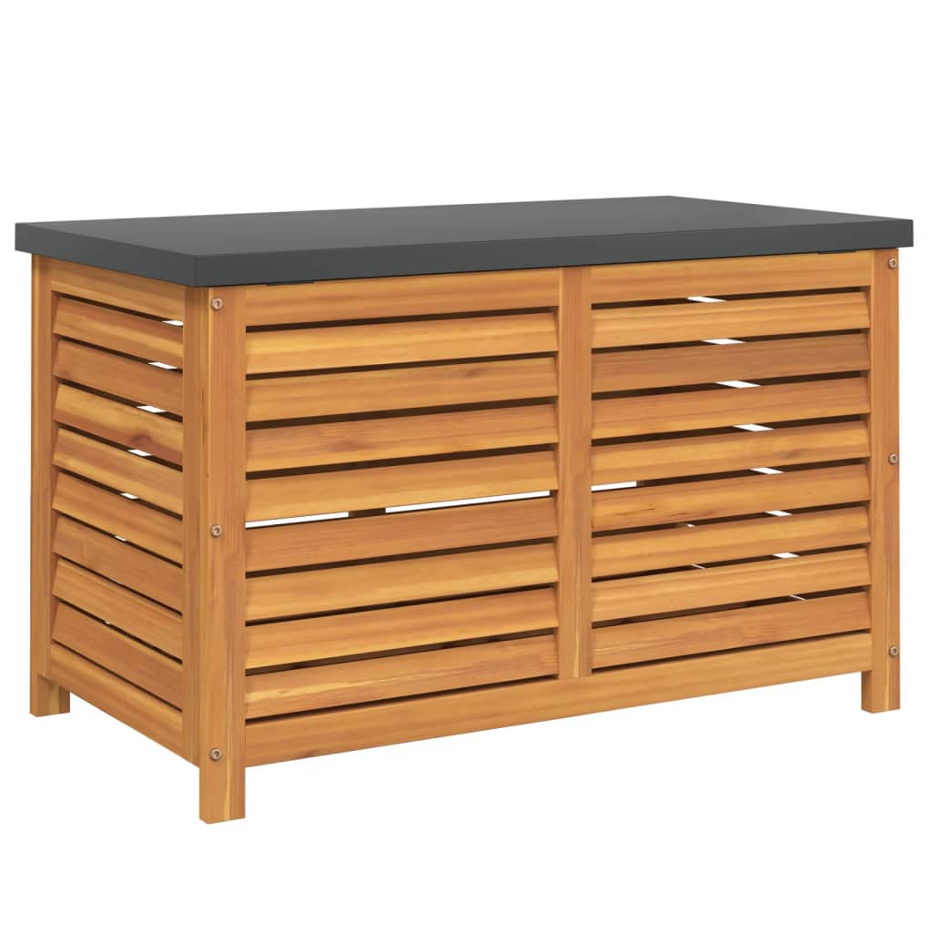 vidaXL Gartenbox 90x48x55 cm Massivholz Akazie