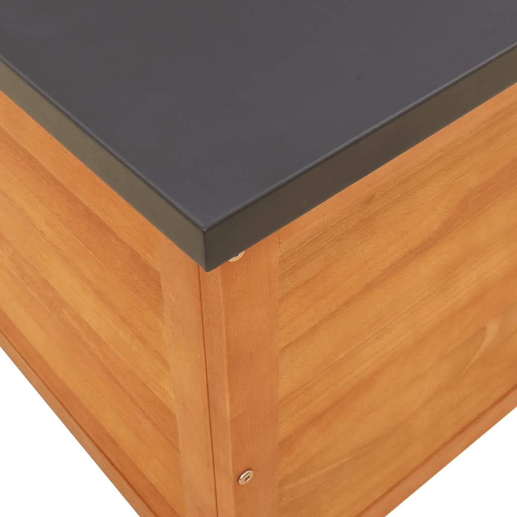 vidaXL Gartenbox 90x48x55 cm Massivholz Akazie