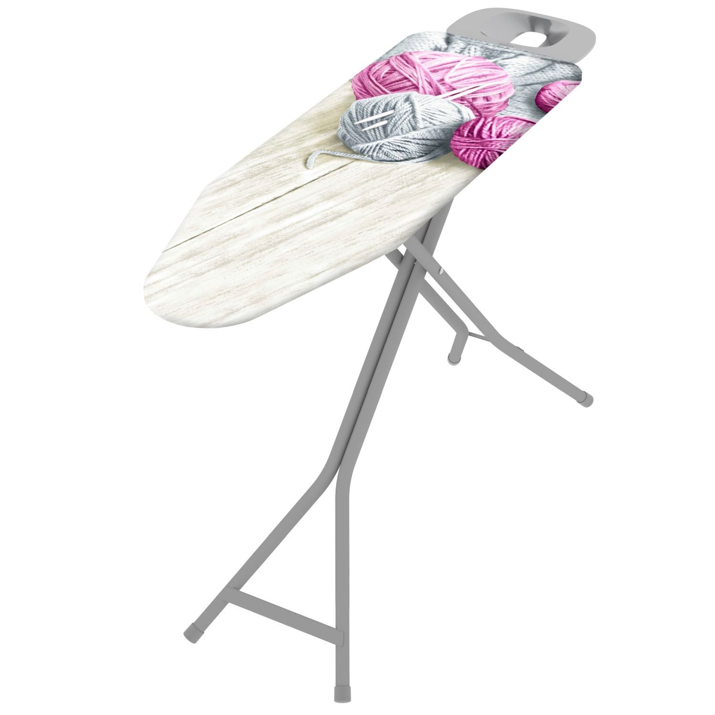 Bügelbrett, Bügeltisch, 120x40 cm, Höhenverstellbar in 6 Positionen bis 95 cm, Bügelbrettbezug 100% Baumwolle, Hergestellt in Italien, Colombo PROFI, 1