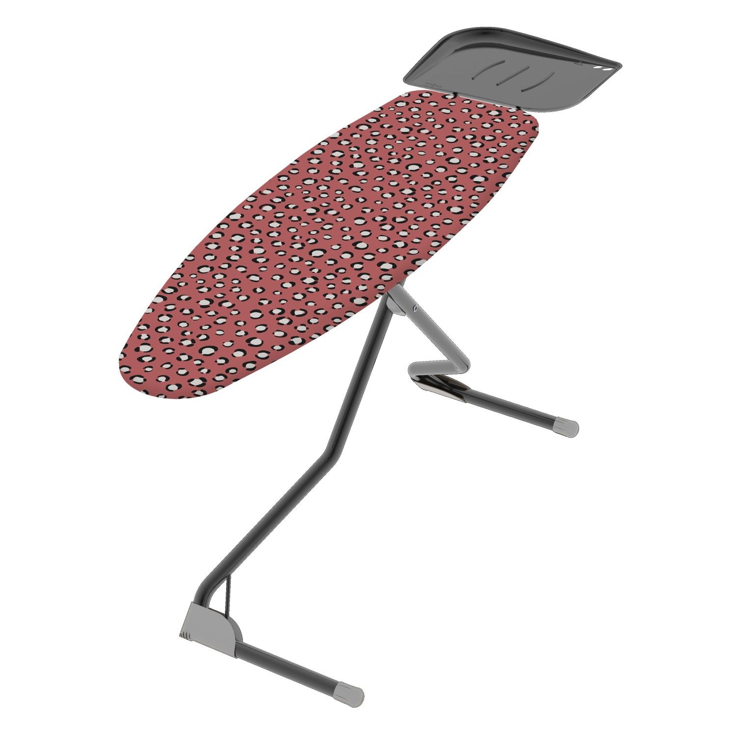 Bügelbrett, Bügeltisch, 120x40 cm, Höhenverstellbar bis zu 95 cm, Bügelbrettbezug 100% Baumwolle, Hergestellt in Italien, Colombo ATLANTIC, 1