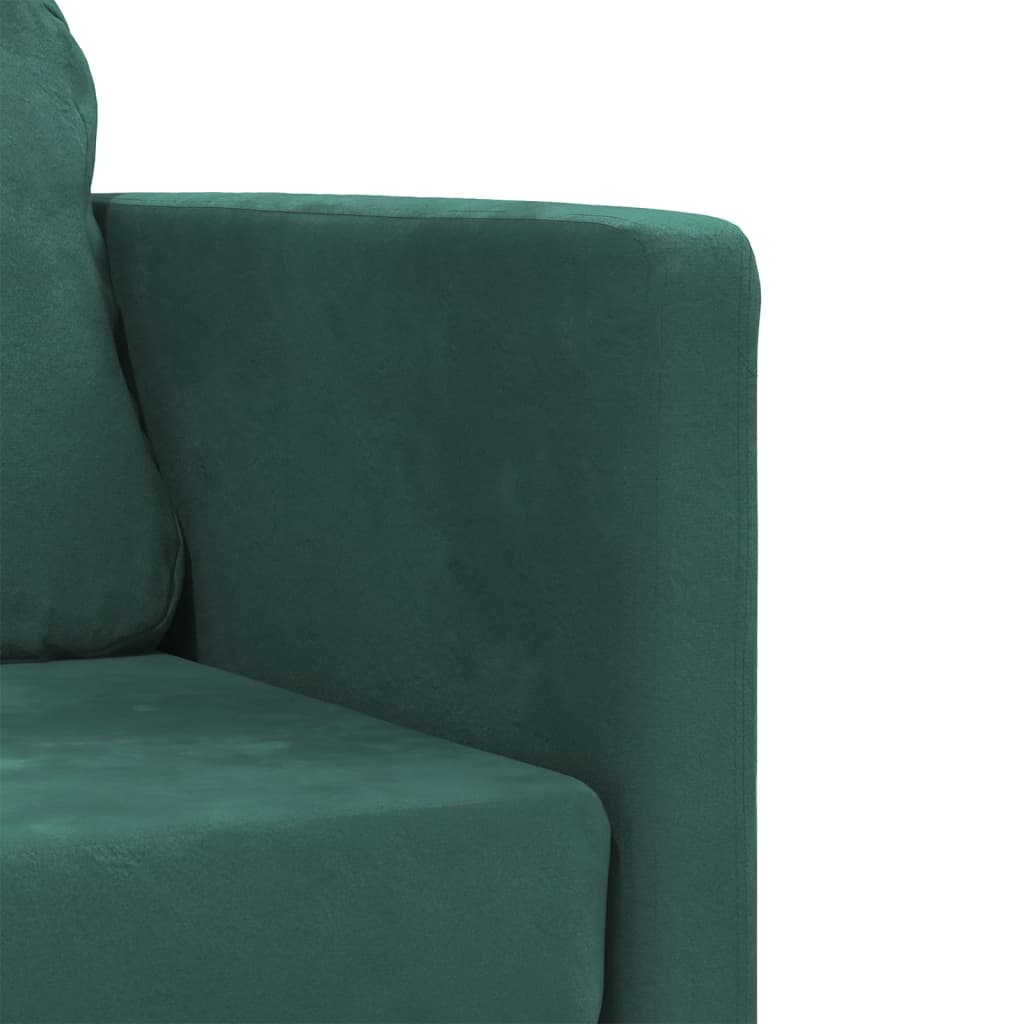Bodensofa, Boden sofa, Bodencouch, Bodensofa mit Schlaffunktion, Bodensofa klappbar, Samt, Dunkelgrün, vidaXL, 7