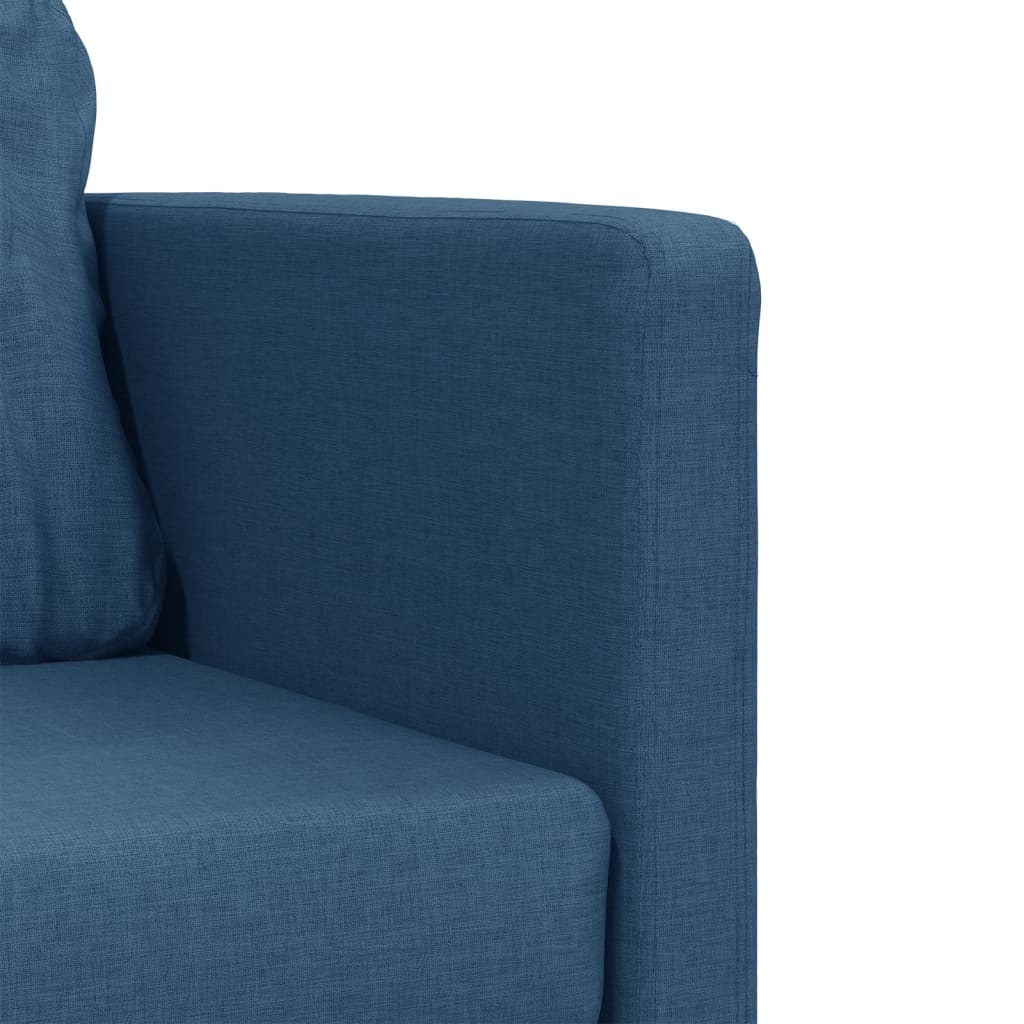 Bodensofa, Boden sofa, Bodencouch, Bodensofa mit Schlaffunktion, Bodensofa klappbar, Stoff, Blau, vidaXL, 7