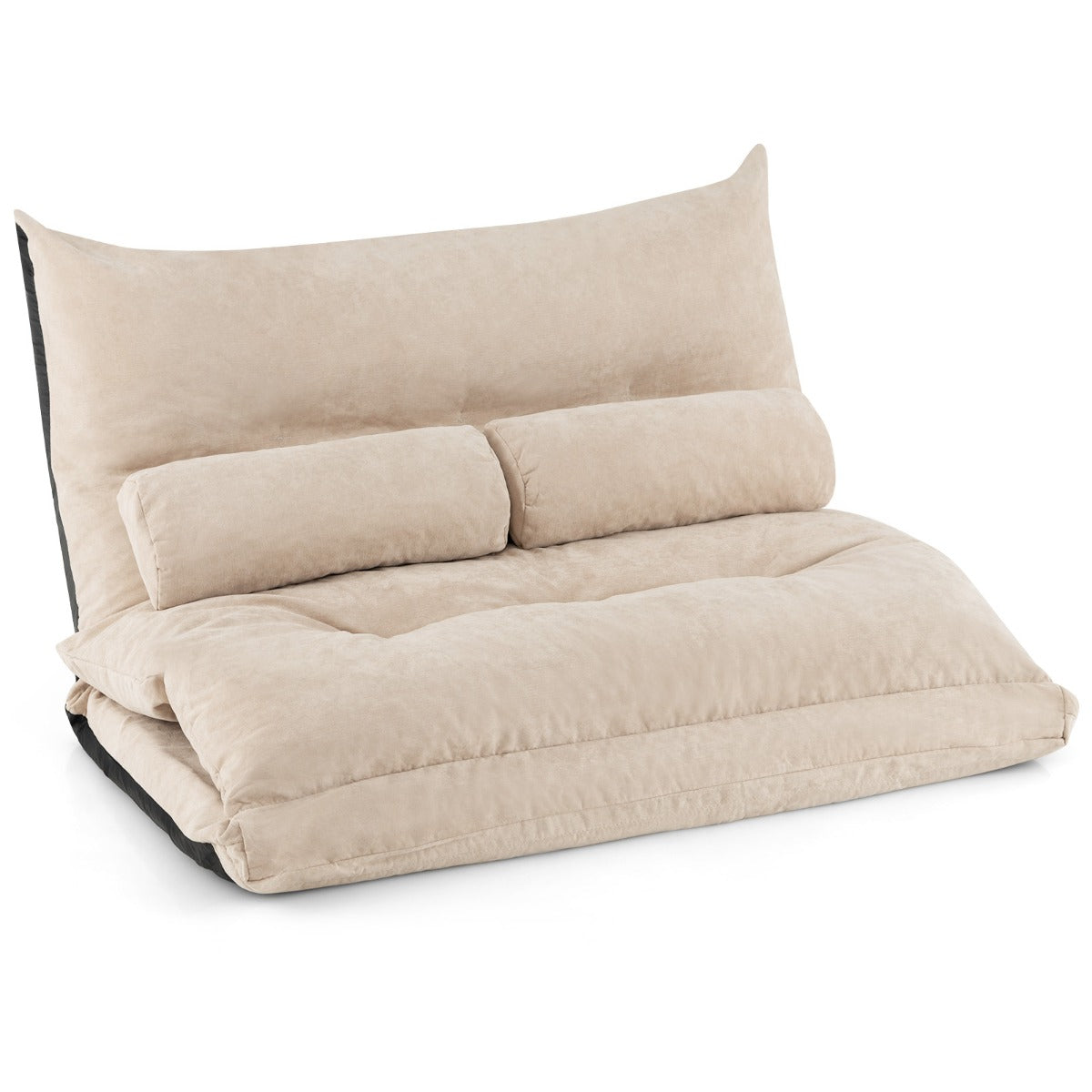 Bodensofa, Boden sofa, Bodencouch, Bodensofa mit Schlaffunktion, bodensofa klappbar, Verstellbarer Rückenlehne, Costway, 2