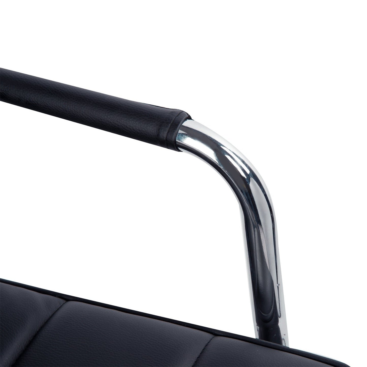 Bürostuhl, Ergonomischer Bürostuhl, Drehstuhl, Schreibtischstuhl, Kosmetikhocker Rollhocker Arbeitshocker Chefsessel, HOMCOM, 5