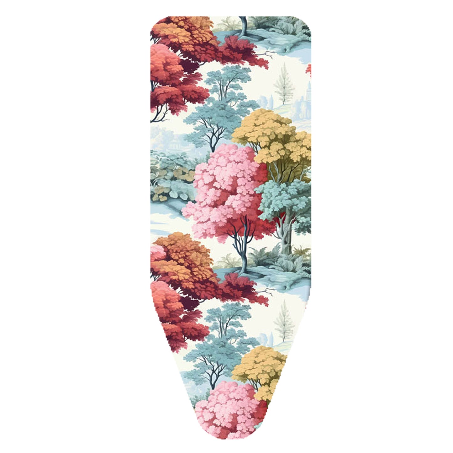 Bügelbrettbezug XL, 140×55 cm – Zweischicht-Bügeltischbezug aus Bio-Baumwolle & dickem Molton, mit Clip, Made in Italy, Colombo Autumn Vibes, 4