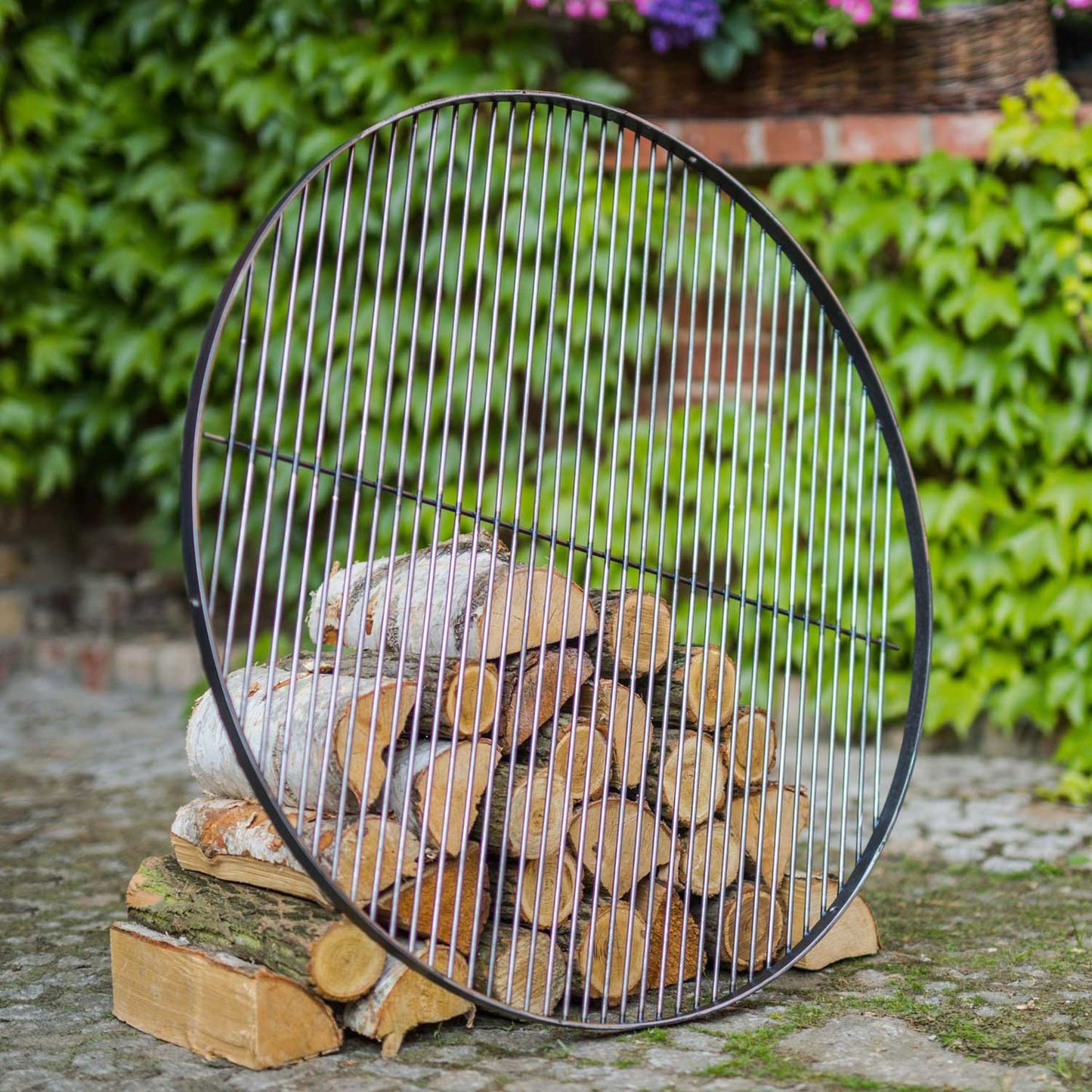Grillrost aus Naturstahl - Dia. 50cm | 60cm | 70cm | 80cm, Cook King, Hergestellt in Europa, 1