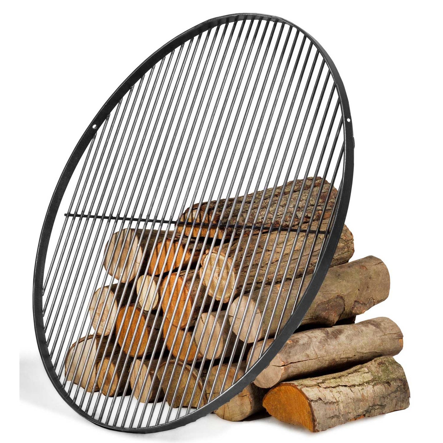 Grillrost aus Naturstahl - Dia. 70cm, Cook King, Hergestellt in Europa