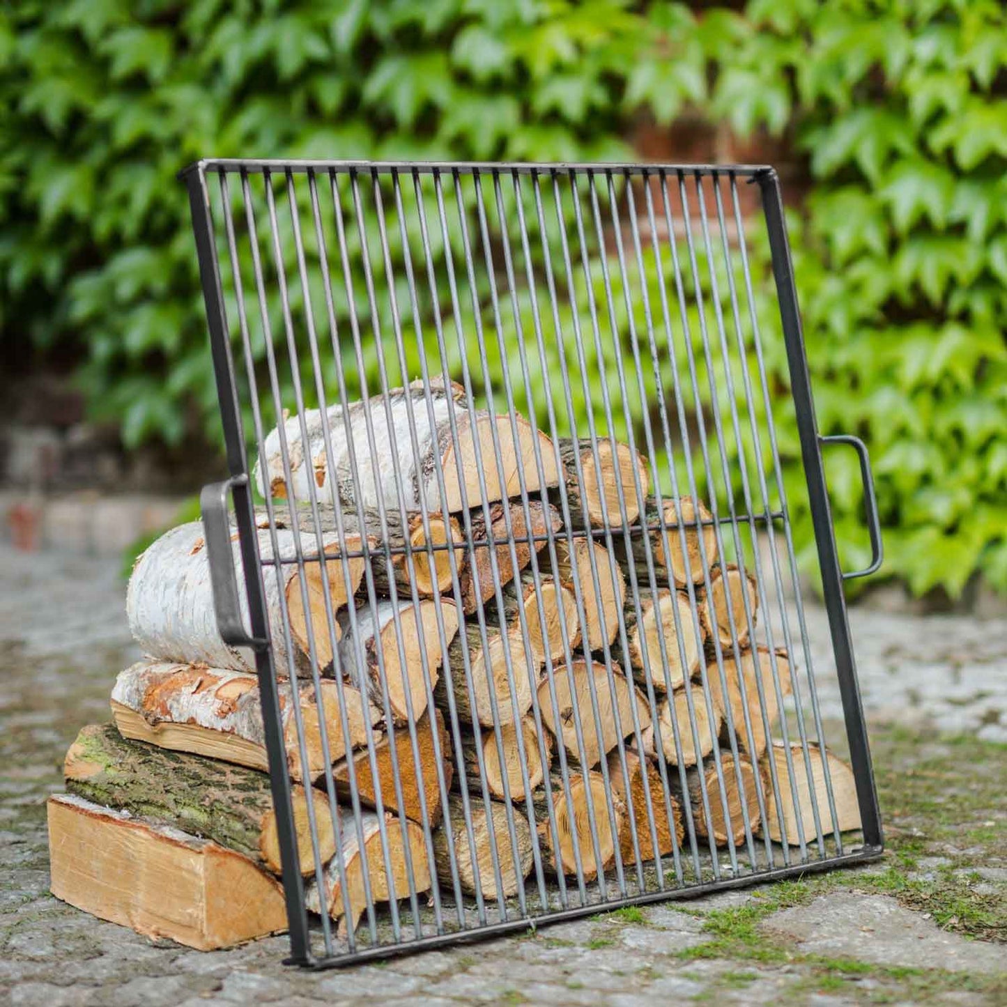Grillrost aus Rohstahl für Feuerschale - Größe 58x58cm, Cook King, 6