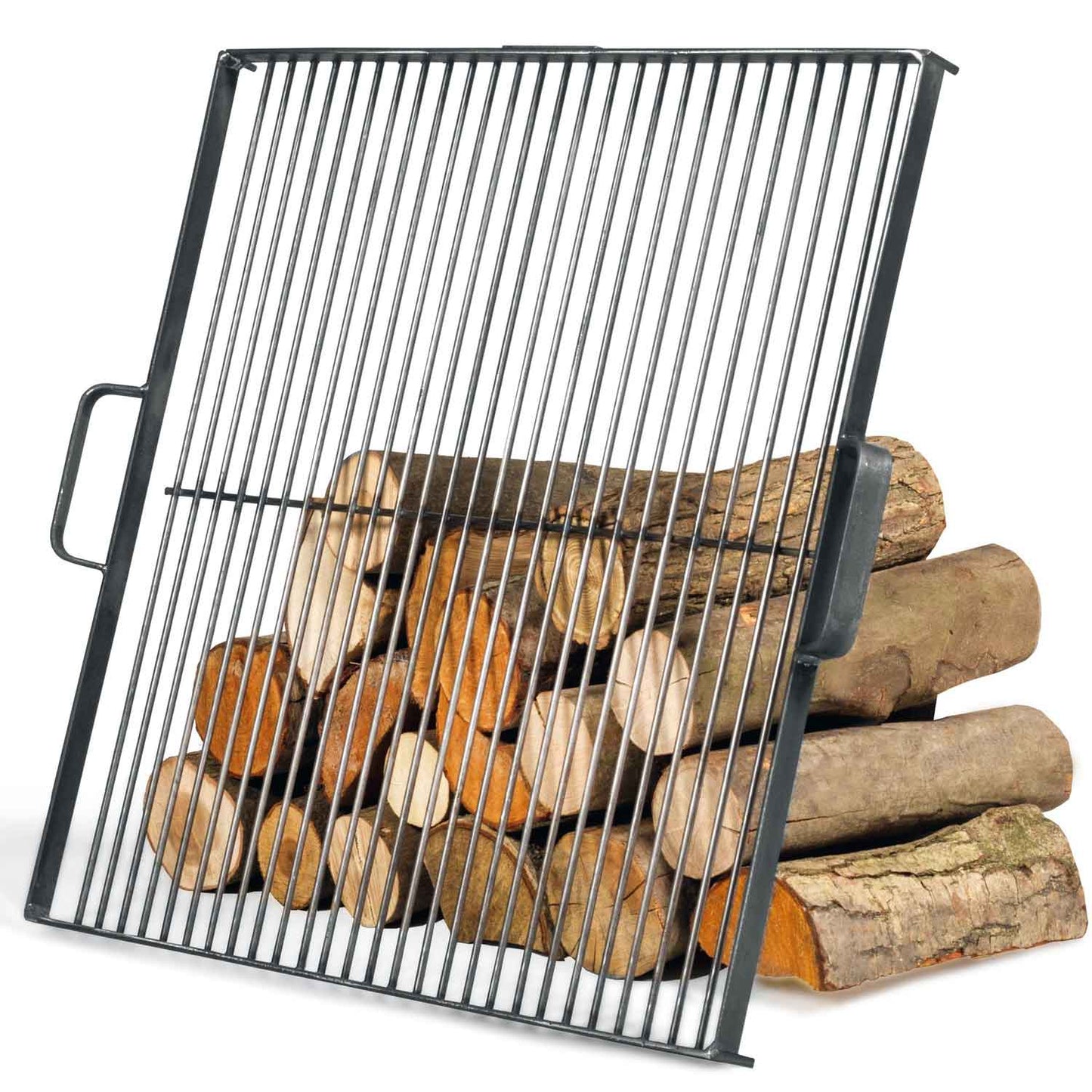 Grillrost aus Rohstahl für Feuerschale - Größe 58x58cm, Cook King, 1
