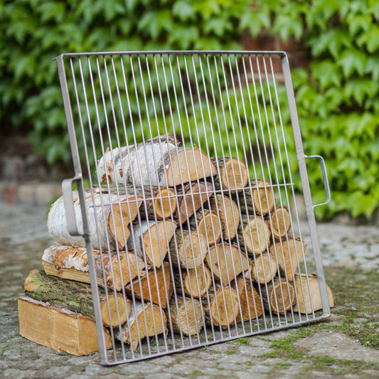 Grillrost aus Edelstahl für Feuerschale - Größe - 44x44cm, Cook King, 2