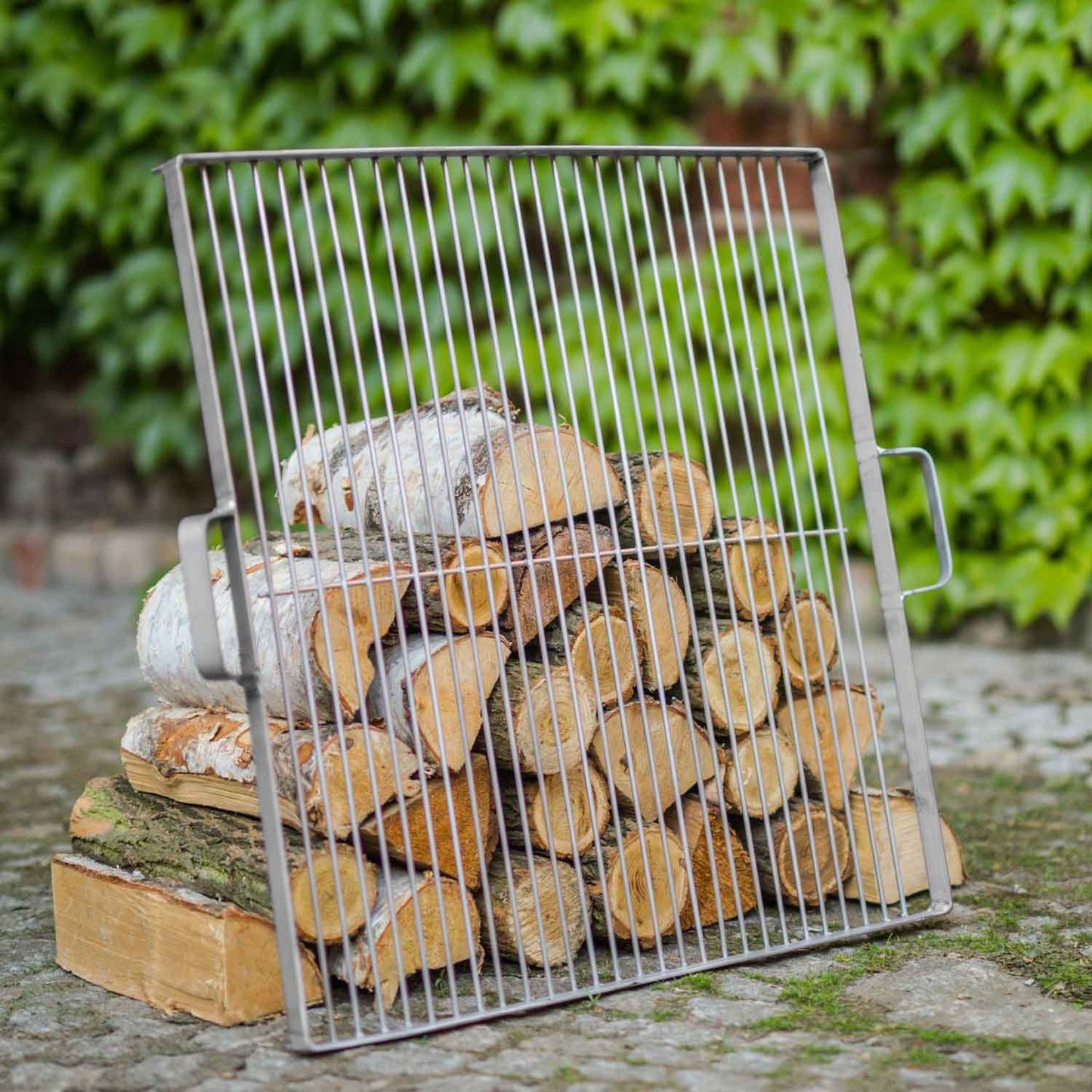 Grillrost aus Edelstahl für Feuerschale - Größe - 58x58cm, Cook King, 2