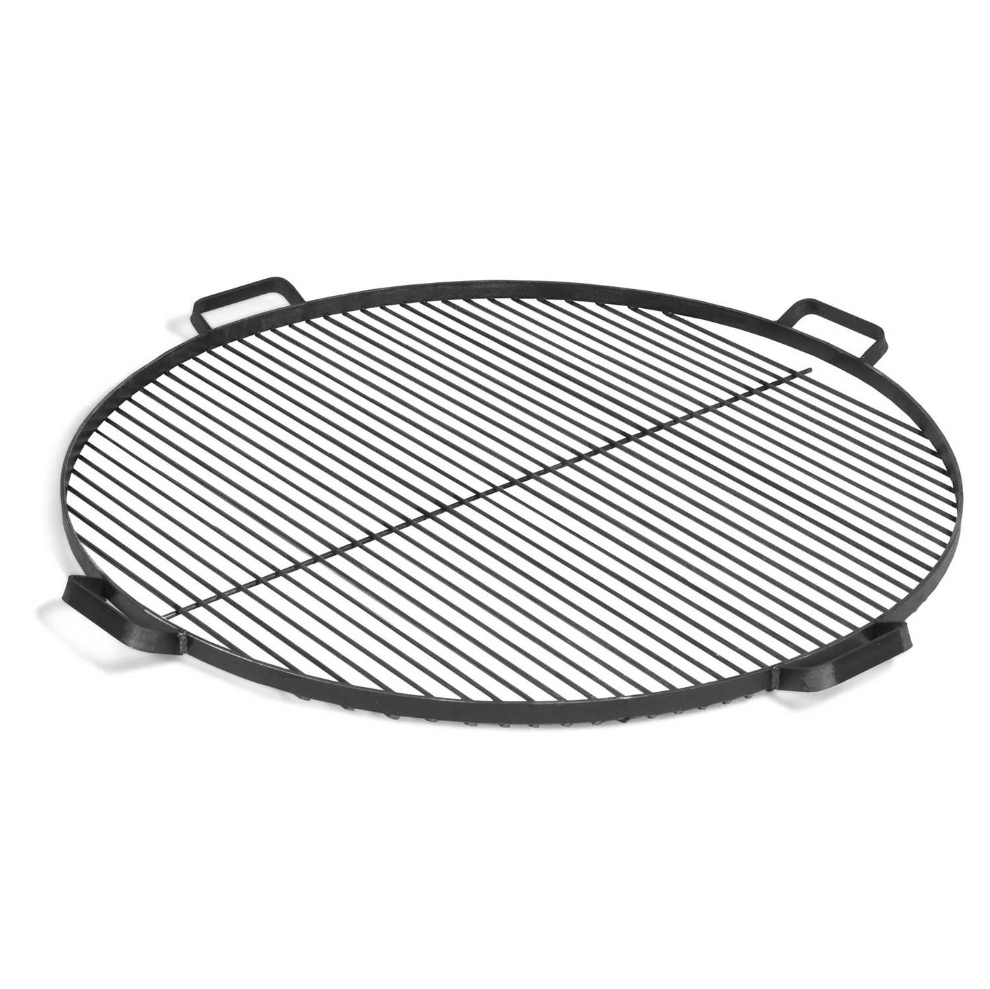 Grillrost mit 4 Griffen aus Rohstahl für Feuerschale - Dia. 60cm, Cook King, 7