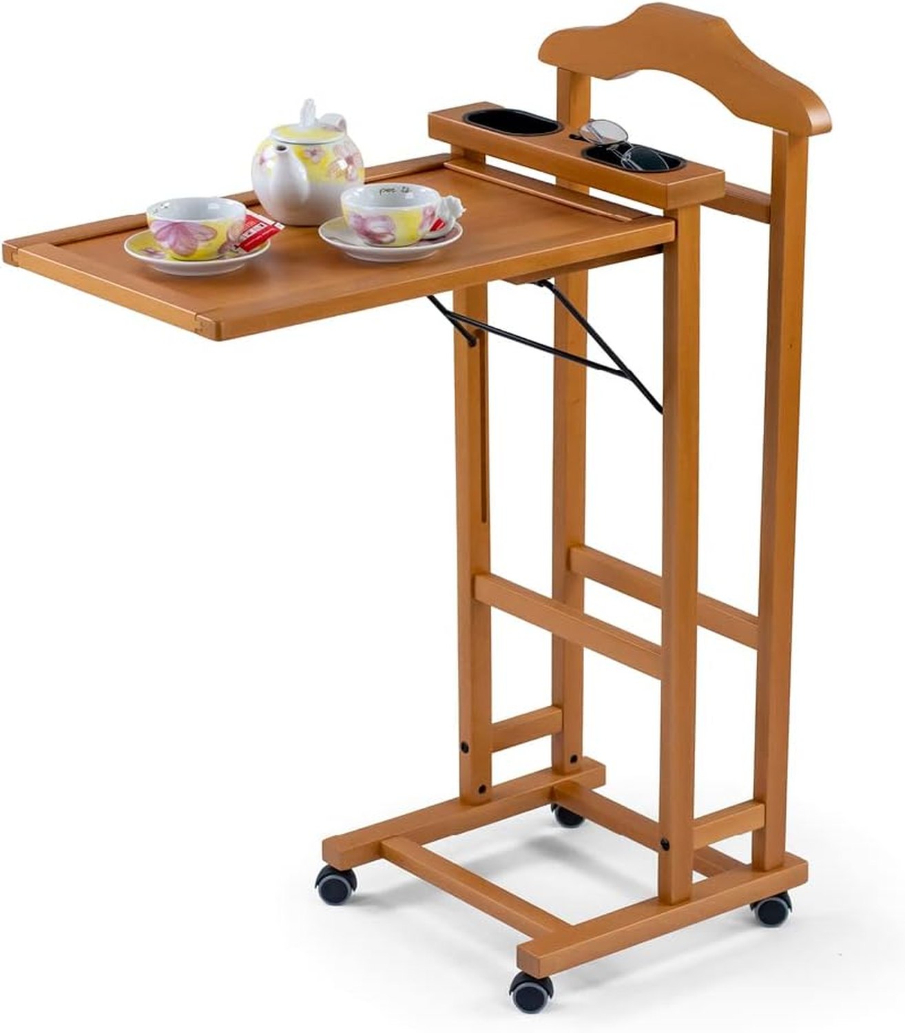 Garderobenständer, Herrendiener, Stummer Diener Holz, Hosenhalter, Kleiderständer Holz, ARIT ALVARO, 1