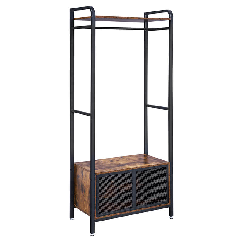 Offener Kleiderschrank, mit Schuhkipper, Kleiderschrank, Garderobenständer, Garderobe Flur, Offener Schrank, VASAGLE, 2