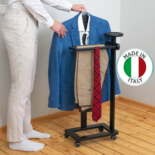 Herrendiener, Stummer Diener, Made in Italy, Tatkraft Baron