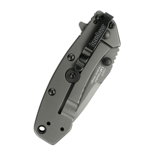Klappmesser, EDC Messer, Stahl 8Cr13MoV mit Titan Carbo-Nitride Coating, Frame Lock, Hinderer-Design, 1