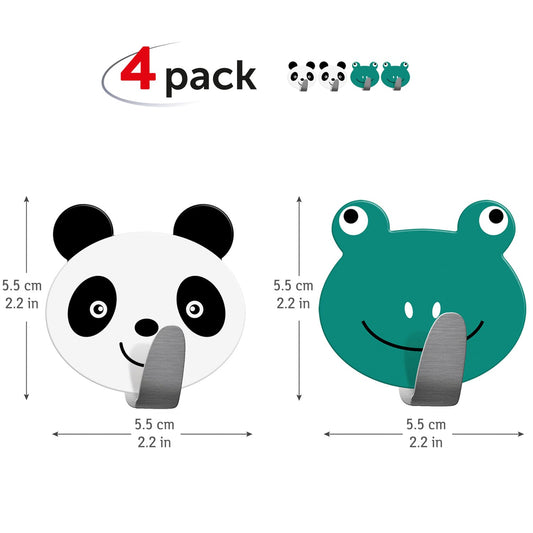 Klebehaken, Handtuchhalter, Aus Edelstahl, Handtuchhaken Selbstklebend, Klebehaken Kinder, Tatkraft Tream, 2