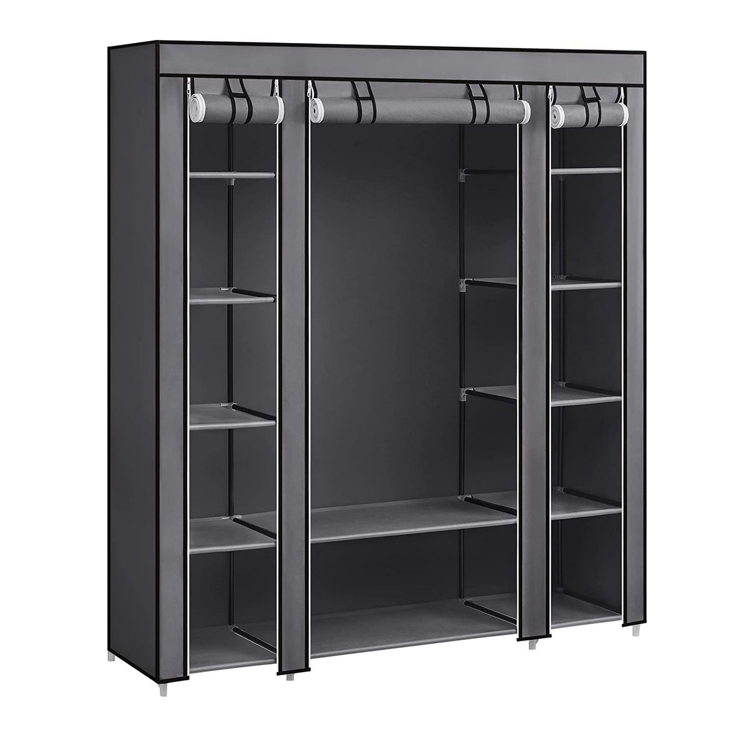 Kleiderschrank, Stoffschrank, Kleiderschrank günstig, Großer Kleiderschrank, Kleiderschrank schmal, Songmics