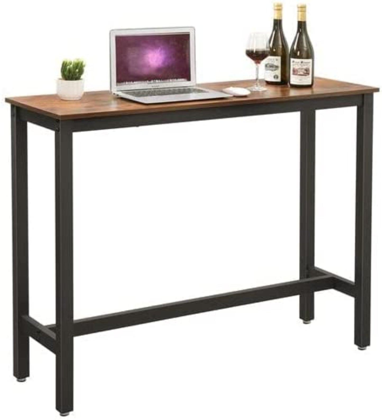 Bartisch schmal, Küchentisch, Küchentresen, rechteckiger Stehtisch