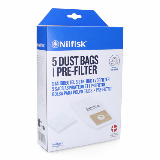 Ersatzbeutel für Staubsauger Nilfisk (5 Stück),1