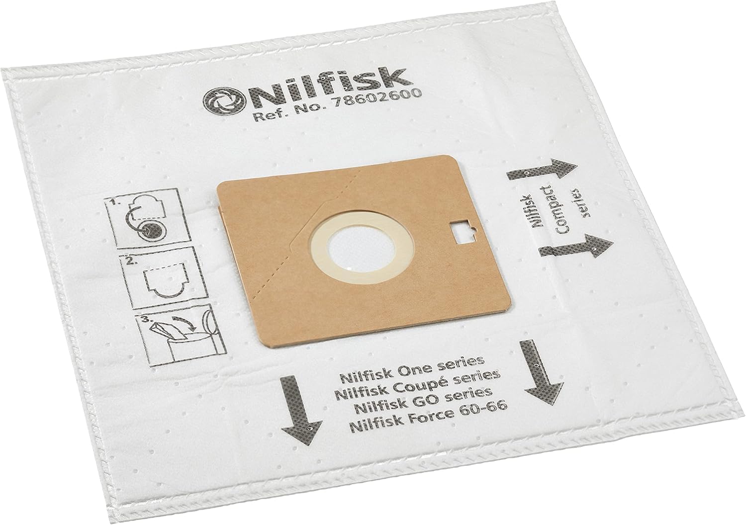Ersatzbeutel für Staubsauger Nilfisk (5 Stück),4