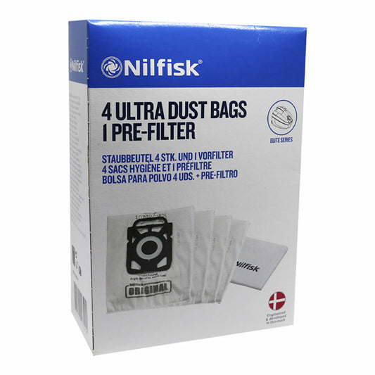 Ersatzbeutel für Staubsauger Nilfisk (4 Stück), 1