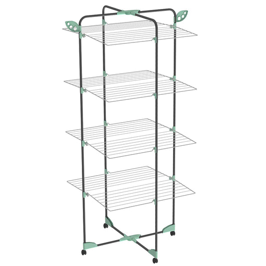 Wäscheständer, Wäscheständer Turm, Turmwäscheständer, Wäscheständer Hoch , auf Rädern, 40 m Trockenraum, Colombo Alpina 40, 1