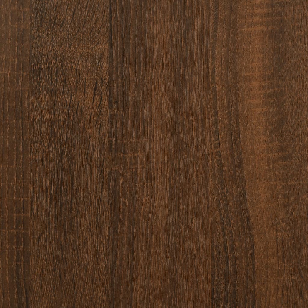 Schreibtisch, Schreibtisch Holz, 140x50x77 cm, Schreibtisch mit Schubladen, Holzwerkstoff, Braun Eichen-Optik, vidaXL, 5