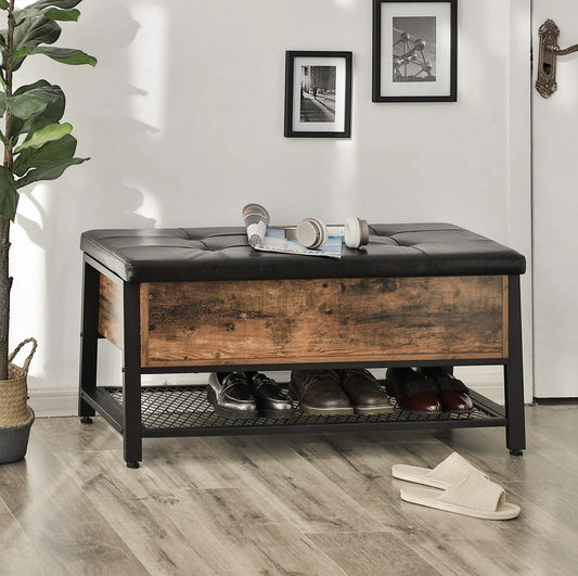 Schuhregal mit Sitzbank, Sitzbank mit Schuhregal, Schuhregal Sitzbank, Schuhregal mit Bank, 2