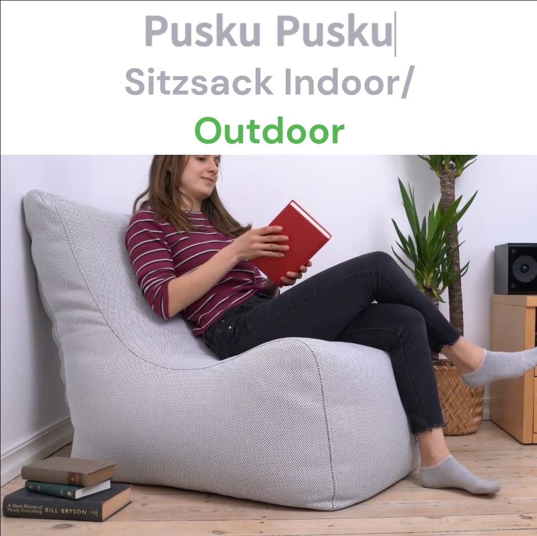Sitzsack, Outdoor Sitzsack, Sitzsack Outdoor, Sitzsack indoor, Sitzsäck, Sitzsack Büro, Canaria Light Grey, Sitzsack Seat, 7