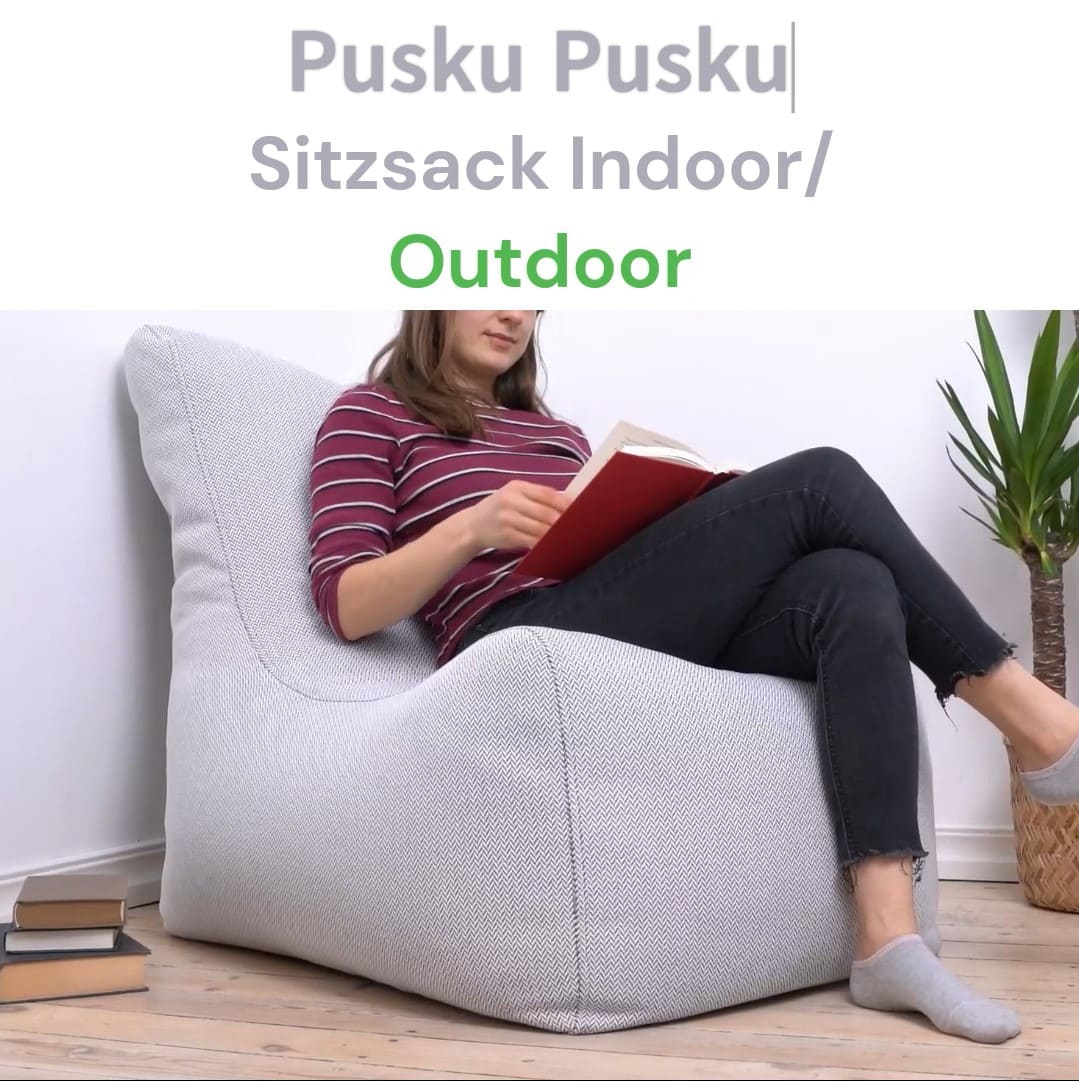 Sitzsack, Outdoor Sitzsack, Sitzsack Outdoor, Sitzsack indoor, Sitzsäck, Sitzsack Büro, Canaria Light Grey, Sitzsack Seat, 8