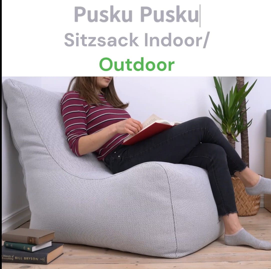 Sitzsack, Outdoor Sitzsack, Sitzsack Outdoor, Sitzsack indoor, Sitzsäck, Sitzsack Büro, Canaria Light Grey, Sitzsack Seat, 9
