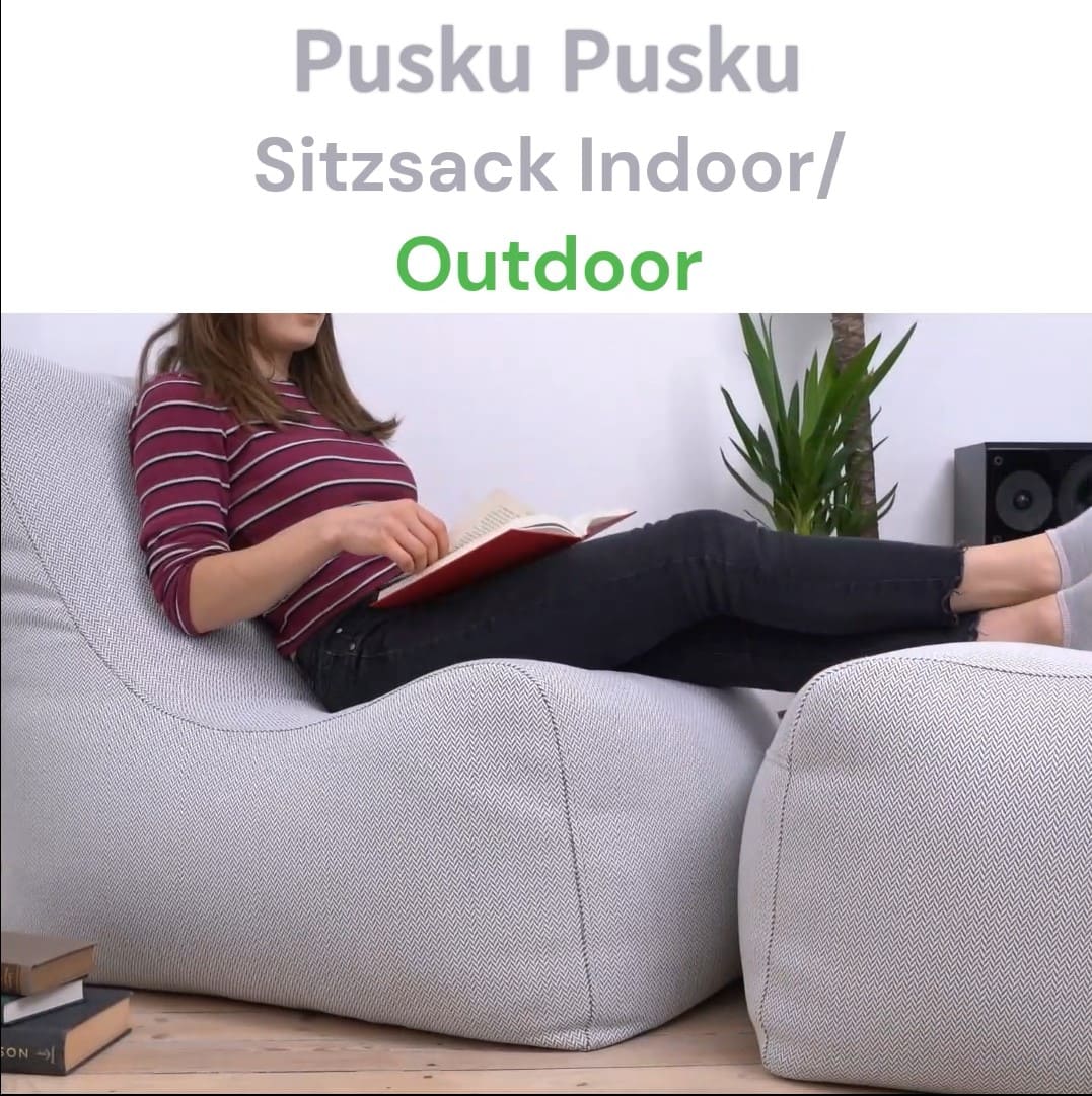 Sitzsack, Outdoor Sitzsack, Sitzsack Outdoor, Sitzsack indoor, Sitzsäck, Sitzsack Büro, Canaria Light Grey, Sitzsack Seat, 14
