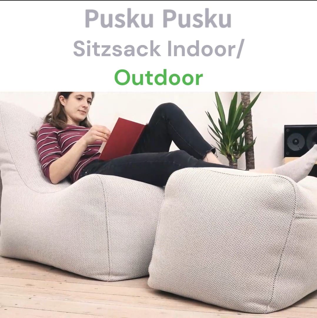 Sitzsack, Outdoor Sitzsack, Sitzsack Outdoor, Sitzsack indoor, Sitzsäck, Sitzsack Büro, Canaria Light Grey, Sitzsack Seat, 15