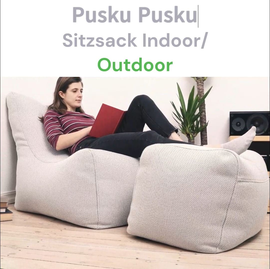 Sitzsack, Outdoor Sitzsack, Sitzsack Outdoor, Sitzsack indoor, Sitzsäck, Sitzsack Büro, Canaria Light Grey, Sitzsack Seat, 16