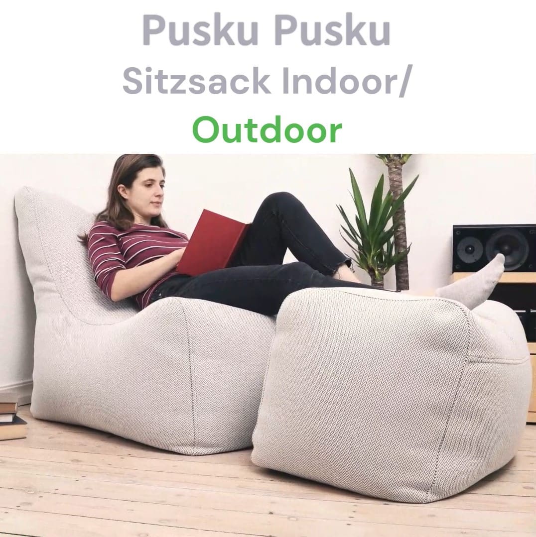 Sitzsack, Outdoor Sitzsack, Sitzsack Outdoor, Sitzsack indoor, Sitzsäck, Sitzsack Büro, Canaria Light Grey, Sitzsack Seat, 17