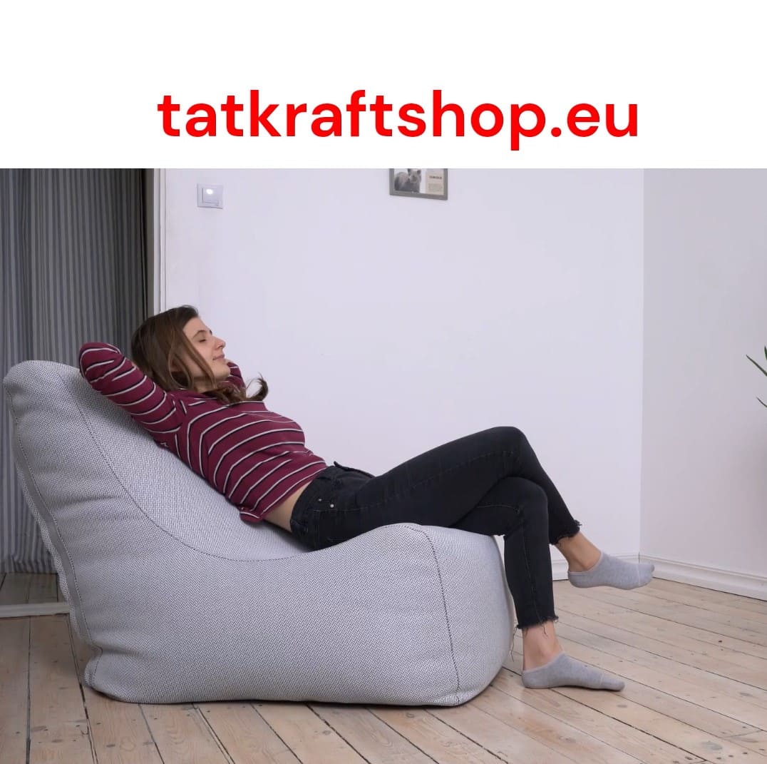 Sitzsack, Outdoor Sitzsack, Sitzsack Outdoor, Sitzsack indoor, Sitzsäck, Sitzsack Büro, Canaria Light Grey, Sitzsack Seat, 6